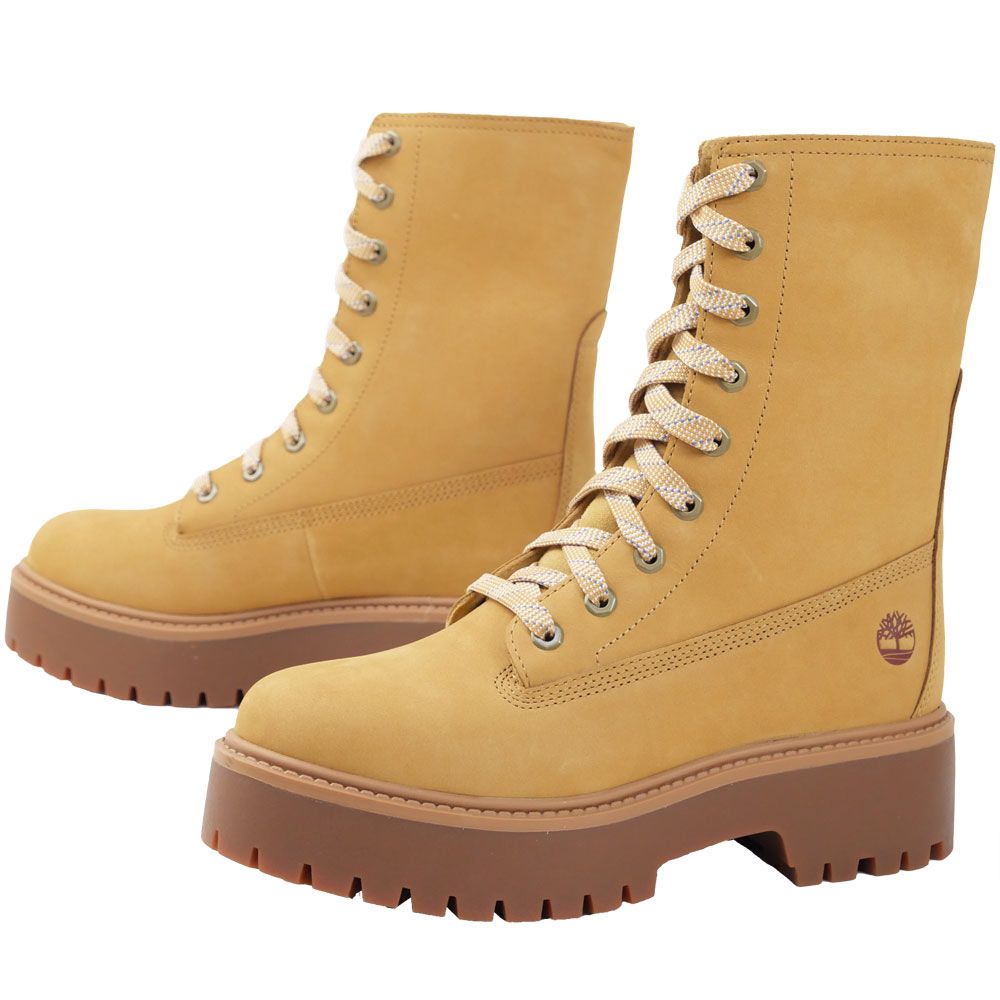 Timberland（ティンバーランド） 厚底 ブーツ レディース ストーン