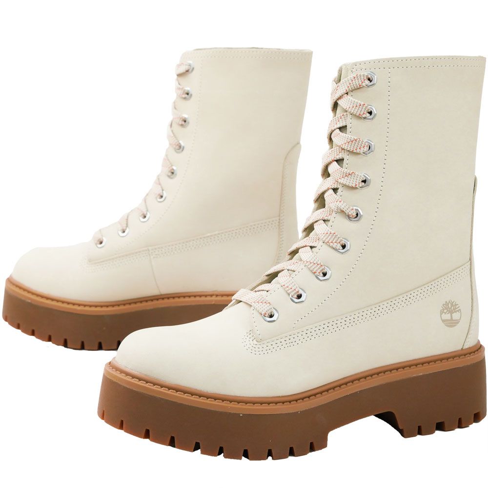 Timberland（ティンバーランド） 厚底 ブーツ レディース ストーン