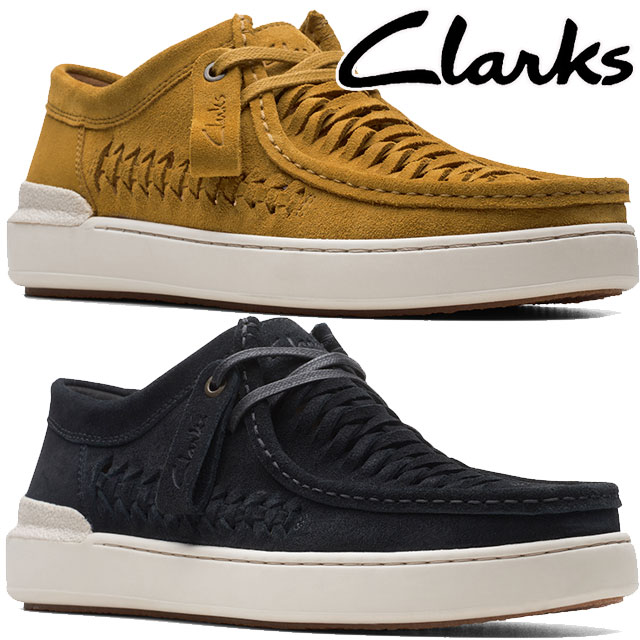 クラークス Clarks メンズ コートライトウィーブ ローカット 靴 本革