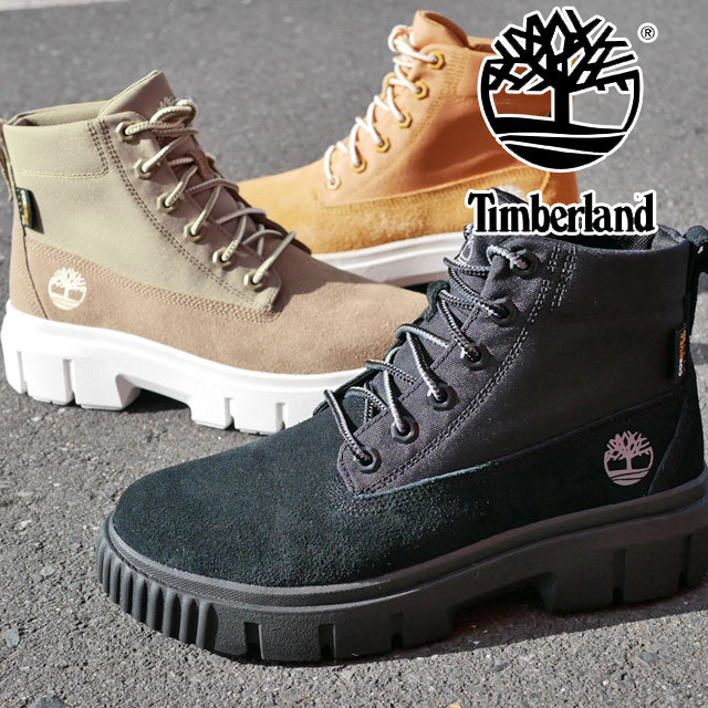 ティンバーランド Timberland メンズ ブーツ グレイフィールド L/Fブーツ ショートブーツ コーデュラTB0A2M4E ブラック 黒  TB0A2M43 トープ TB0A2M3R ウィート シューマートワールド - 通販 - PayPayモール