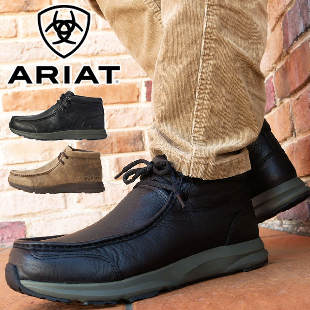 アリアット ARIAT メンズ ショートブーツ スピットファイア モカシン