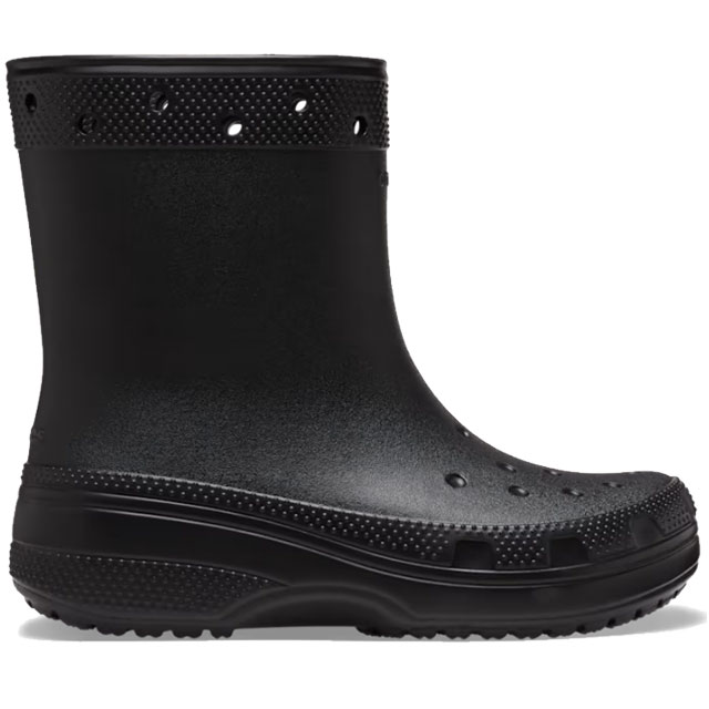 crocs ボリューム レイン スノー ラバー ブーツ ブラック 25㎝ crocs クロックス メンズ レディース レインブーツ クラシック