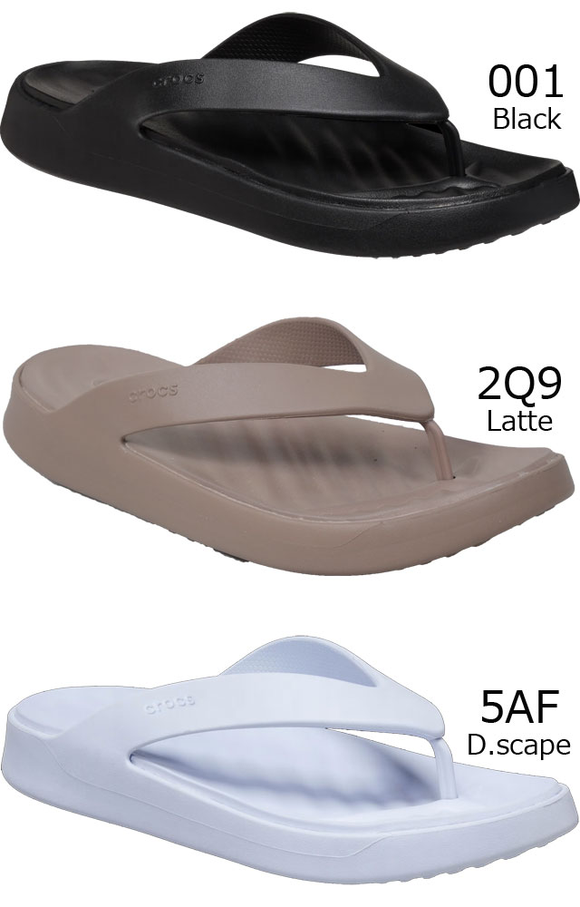 crocs トングサンダル w7 crocs クロックス レディース 厚底 トングサンダル クラシック