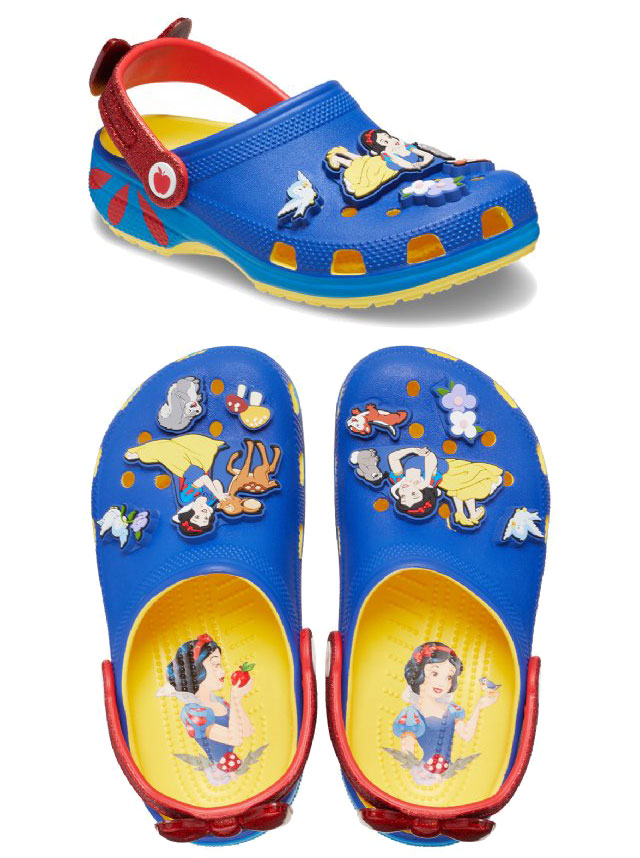 Disney crocs x Disney コラボ 女王 厚底 クロッグ ピン付き crocs クロックス クロッグサンダル レディース スノー