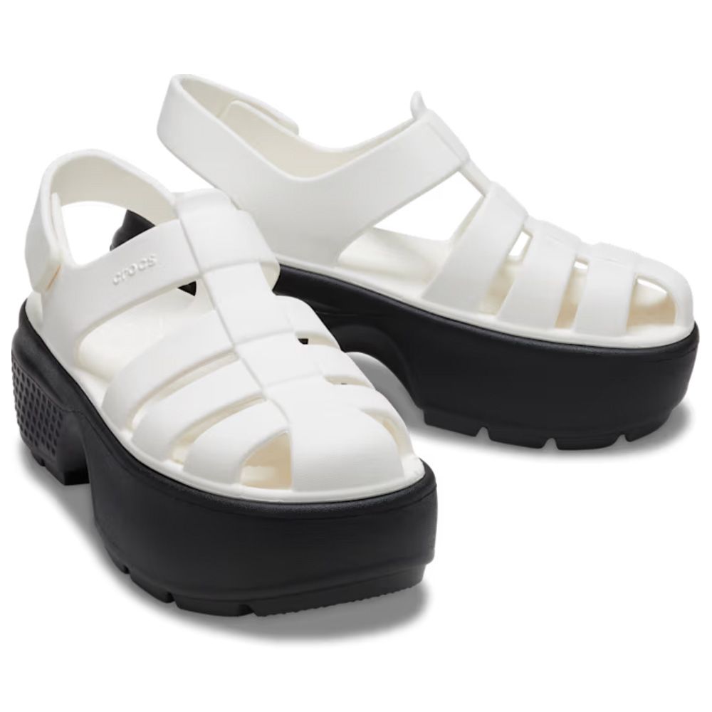crocs クロックス 厚底 サンダル レディース ストンプ