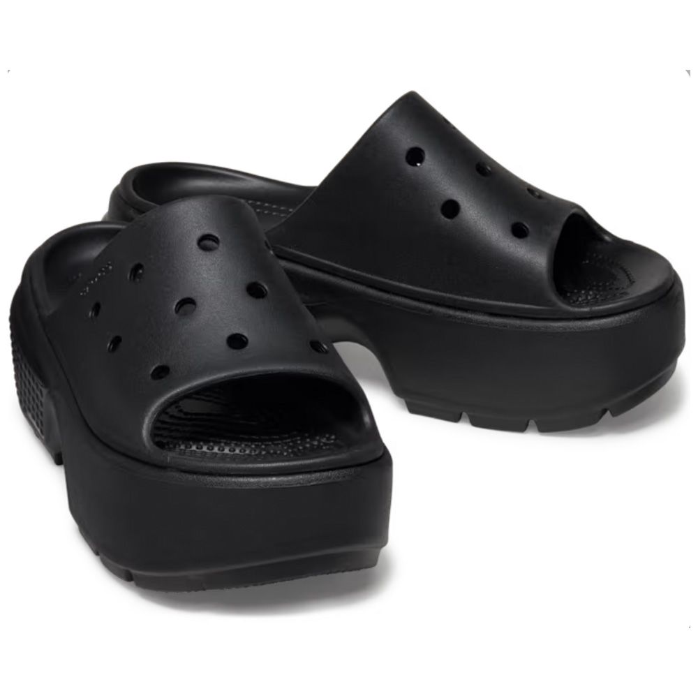crocs（クロックス） 厚底 スライドサンダル レディース ストンプ