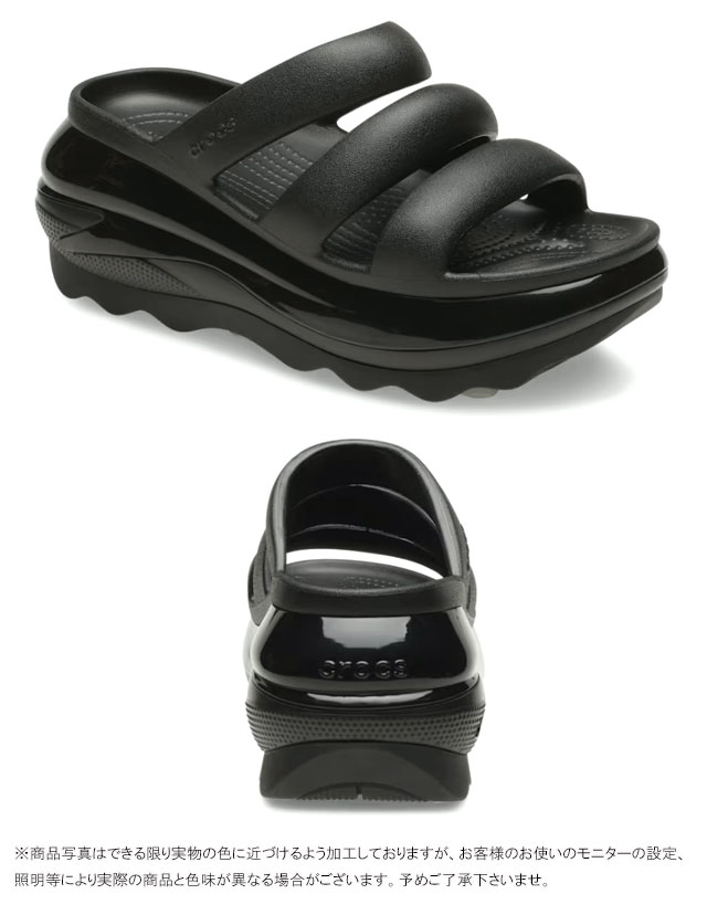 crocs クロックス 厚底 サンダル レディース メガ クラッシュ
