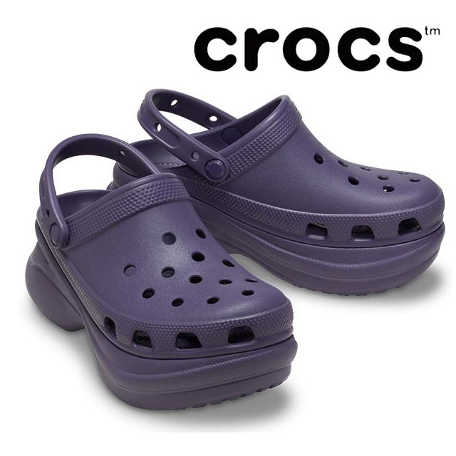 crocs（クロックス） 爆買 厚底 クロッグサンダル レディース ベイ