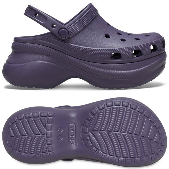 crocs（クロックス） 厚底 クロッグサンダル レディース ベイ クロッグ