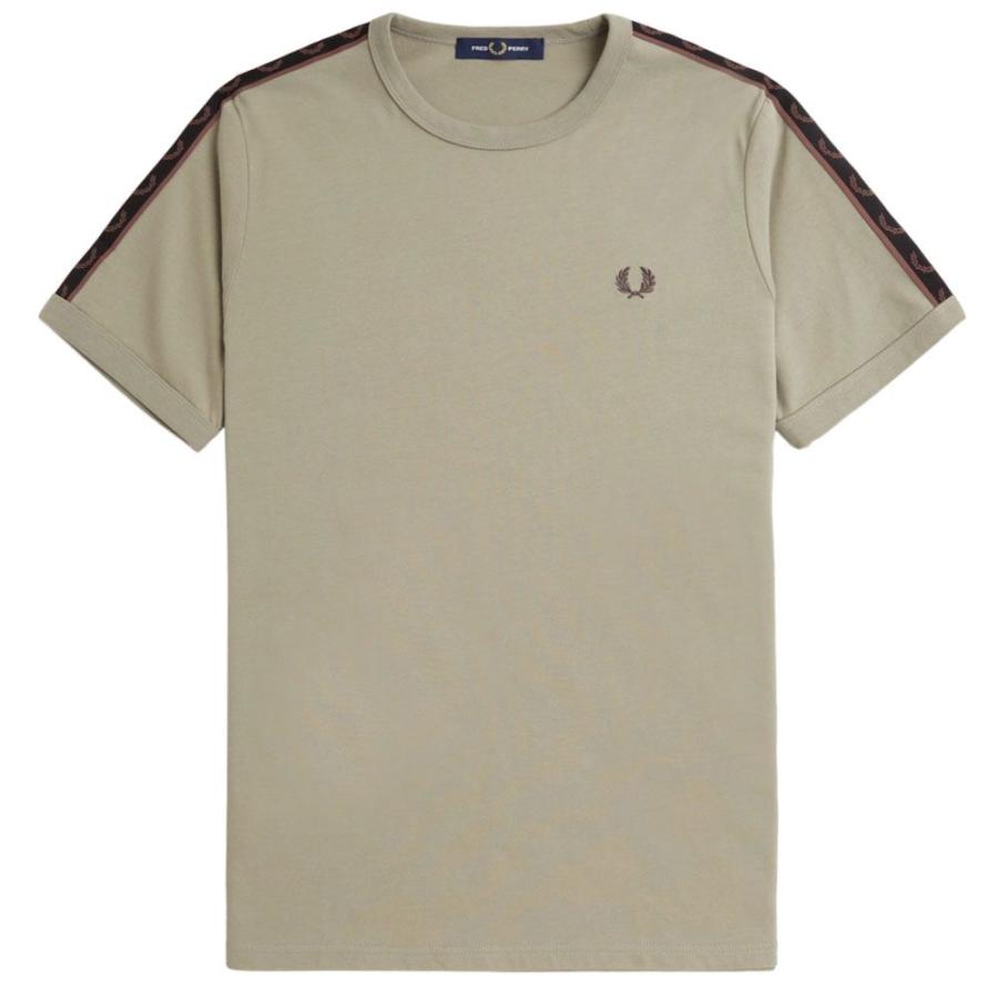 フレッドペリー Tシャツ メンズ コントラスト テープ リンガーT-Shirt 半袖 トップス コットン100％ アパレル ウェア M4613 /ウォームストーン ウォーム 服｜smw｜03