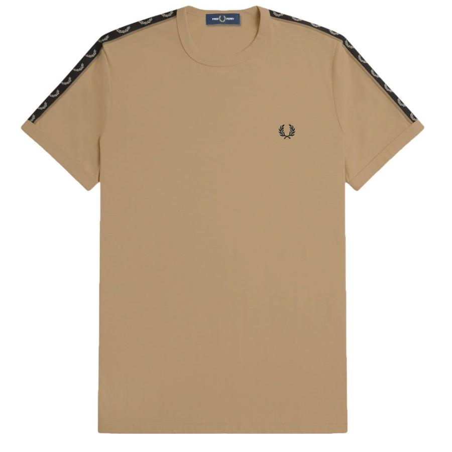 フレッドペリー Tシャツ メンズ コントラスト テープ リンガーT-Shirt 半袖 トップス コットン100％ アパレル ウェア M4613 /ウォームストーン ウォーム 服｜smw｜05