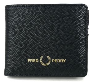 フレッドペリー メンズ レディース 財布 スコッチグレインテクスチャー PU ウォレット 二つ折り財布 サイフ 折り畳み コンパクト L4308｜smw｜02