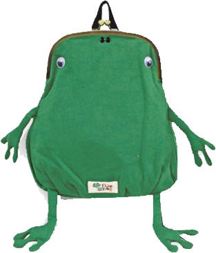 ジムマスター　Fluke Frog フロックフラッグ　カエルがま口リュック Fluke Frog カエル ガマリュック がま口 ジムマスター フルック