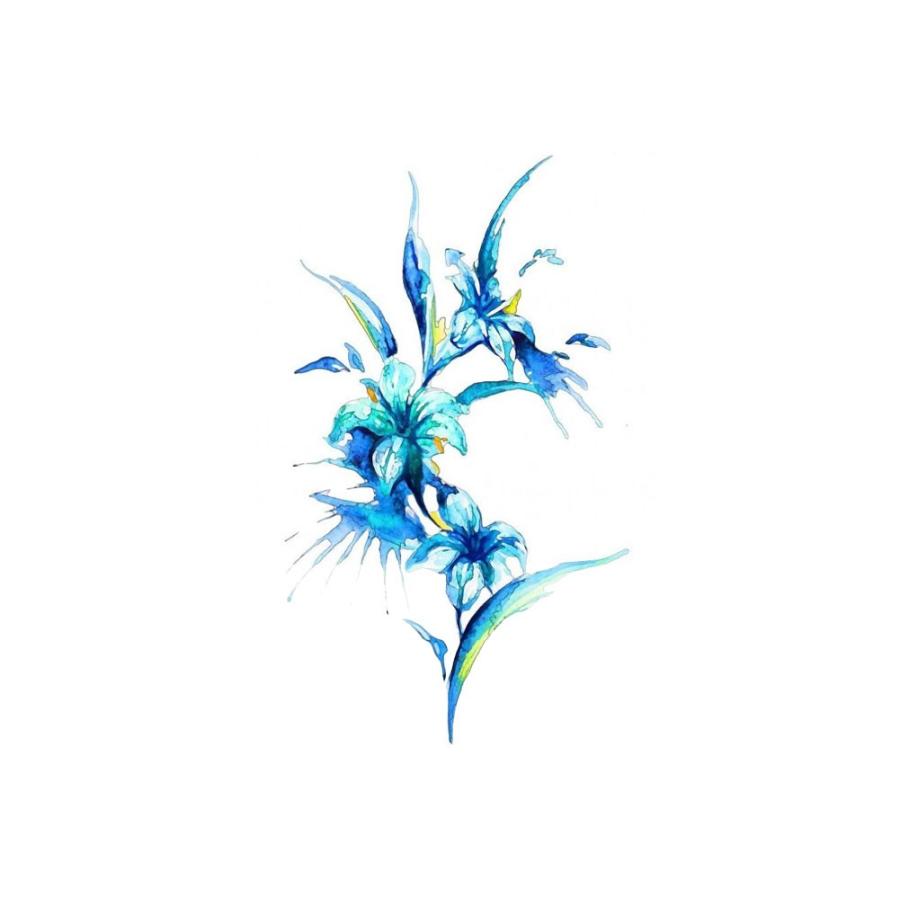 HaTaMoo ハタムー レディース 小物 Flower Body Sticker-2 フラワーボディーステッカー 花 ワンポイント ボディーシールSEAL フェス イベント｜smw｜02