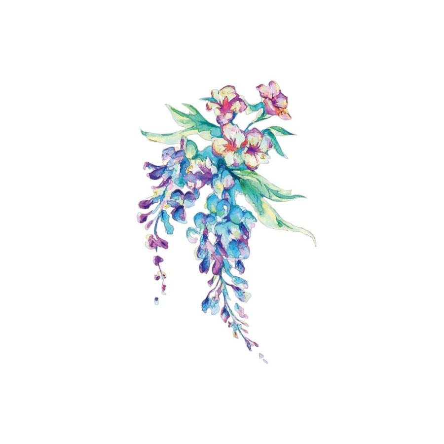HaTaMoo ハタムー レディース 小物 Flower Body Sticker-2 フラワーボディーステッカー 花 ワンポイント ボディーシールSEAL フェス イベント｜smw｜05