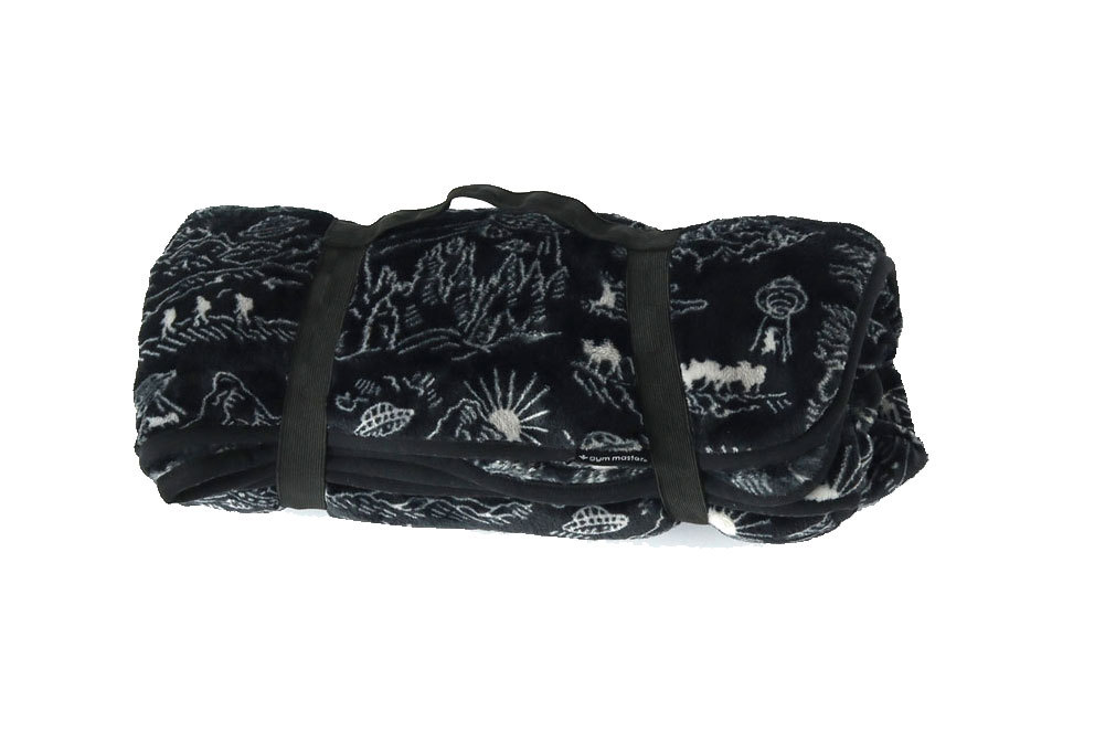 ジムマスター gymmaster ひざ掛け ハッピーペイントボアブランケット