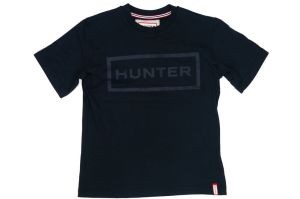 ハンター HUNTER オリジナル ロゴ Tシャツ メンズ MRJ4067JAS 半袖 トップス カットソー 綿 コットン100％ ラウンドネック 丸首 ブラック ホワイト ネイビー｜smw｜02