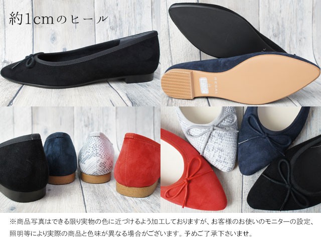 K. REGAL リボン付き　ブラック　オペラパンプス　ドレスシューズ　24EE REGAL(リーガル) / オペラシューズ/オペラパンプス/24.5cm/BLK