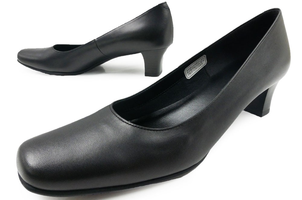 リーガル パンプス 黒 痛くない 歩きやすい 革靴 レディース F75L 定番 日本製 フォーマルパンプス 冠婚葬祭 就活 リクルート フレッシャーズ
