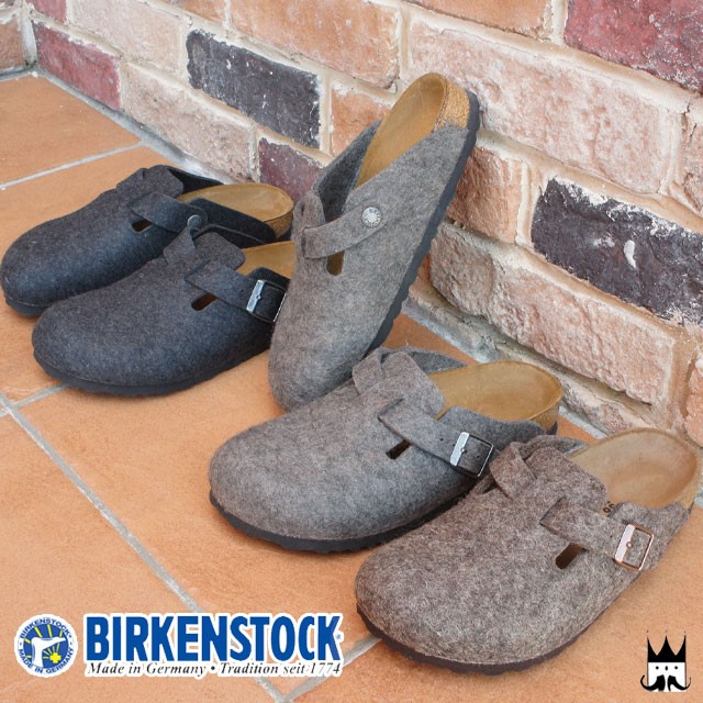 ュトックの ビルケンシュトック ウール フェルト 幅広 シューマートワールド 通販 Paypayモール Birkenstockメンズ Boston ボストン サボサンダル クロッグサンダル コンフォート レザーとは