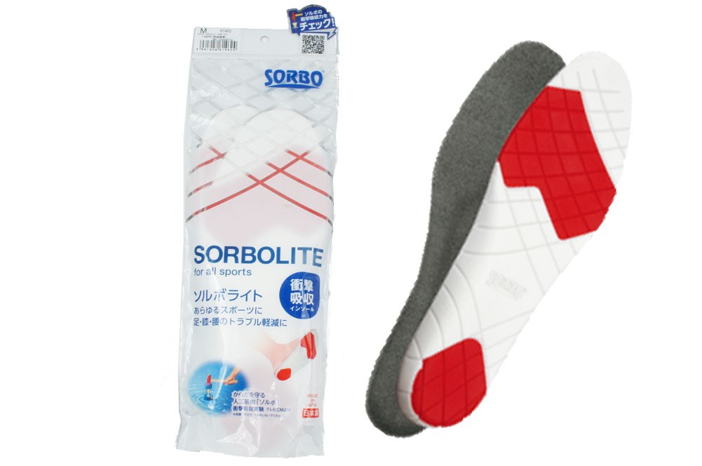 メンズ レディース 中敷 SORBOLITE ソルボライト for all sports インソール 衝撃吸収インソール 抗菌 :p24-sorbo-a:シューマートワールド  - 通販 - Yahoo!ショッピング