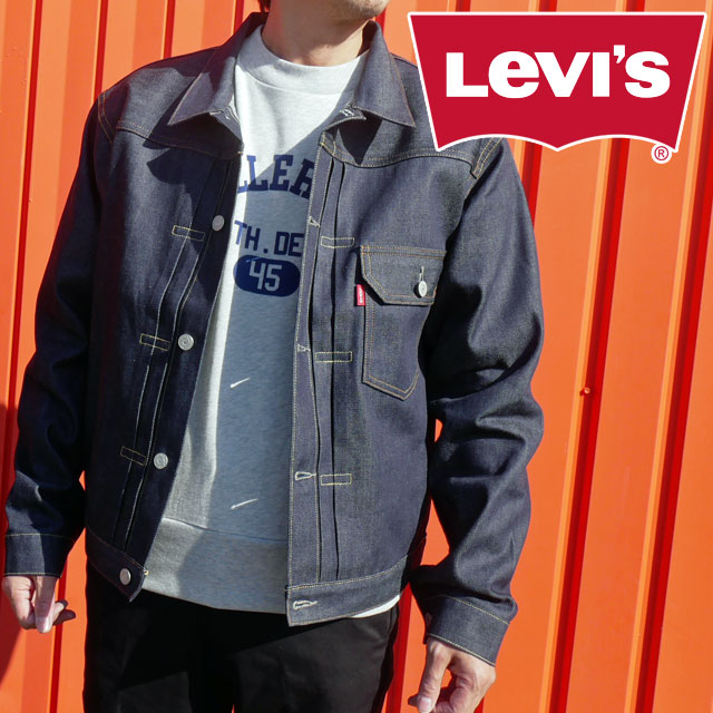 リーバイス LEVI'S メンズ ジャケット 1936モデル TYPE I トラッカージャケット 705060028 RIGID デニムジャケット  ジージャン インディゴ ネイビー トップス