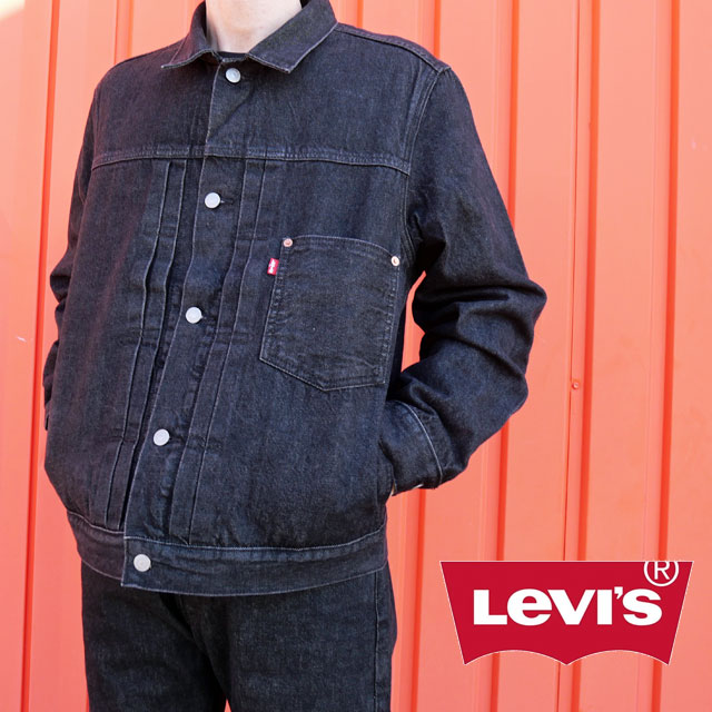 Levi's デニムトラッカージャケット Levi's（リーバイス） デニムジャケット メンズ 007X8 TYPE I
