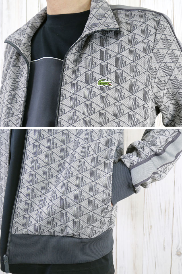 LACOSTE（ラコステ） トップス メンズ SH1368-10 モノグラムジャカード