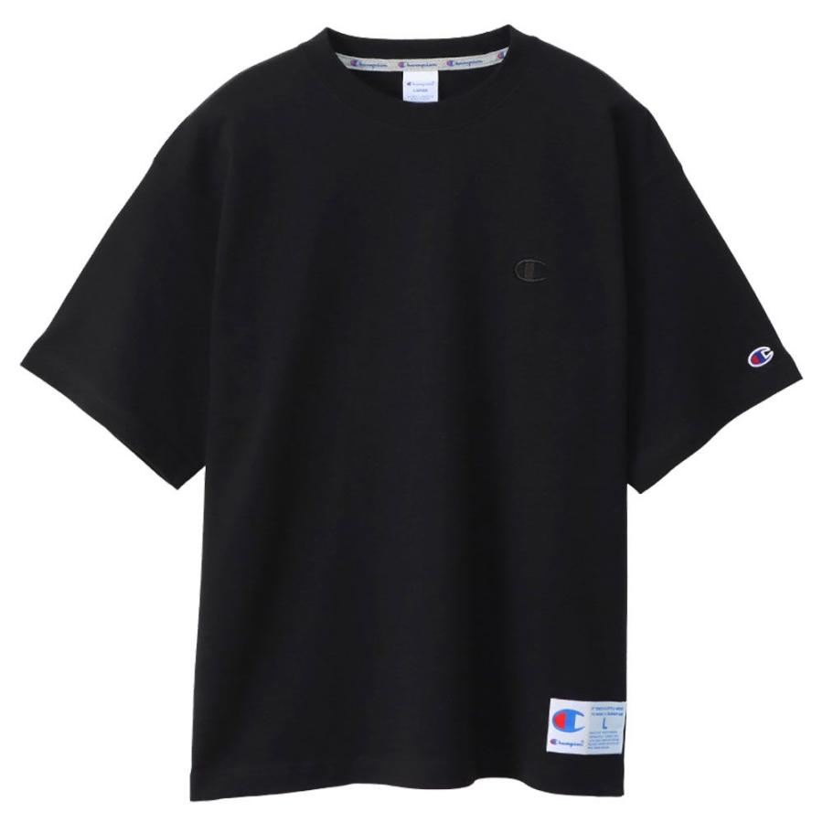 チャンピオン Champion Tシャツ メンズ レディース C3-V331 ショートスリーブティーシャツ アクションスタイル 半袖 ハーフスリーブ ロゴ 刺繍 ワンポイント 白｜smw｜04