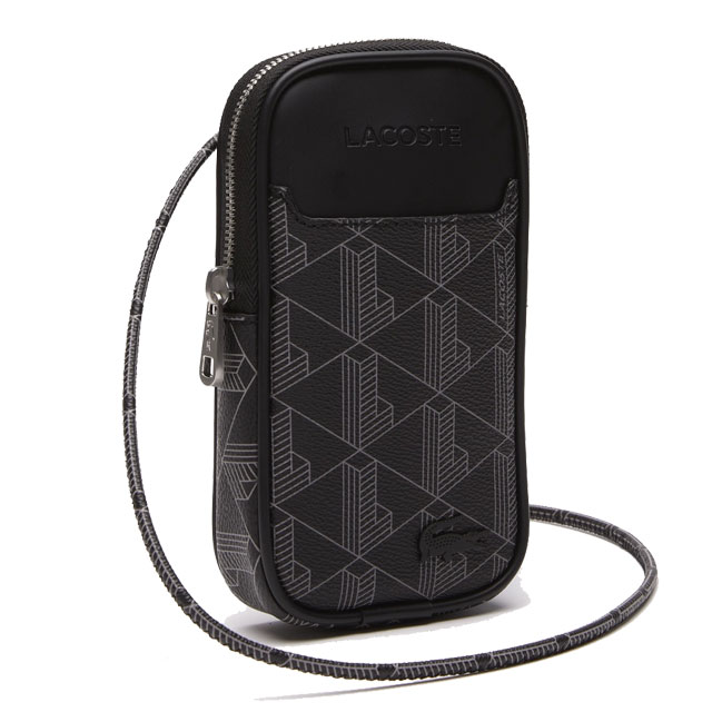 国内発送/送料込☆LACOSTE ラコステ モノグラム スマホホルダー LCST スマートフォンホルダー NH4619LV - ラコステ（LACOSTE