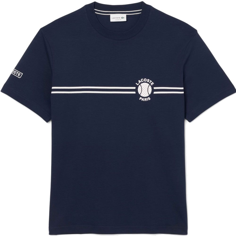 LACOSTE（ラコステ） Tシャツ メンズ TH9694 テニスボールプリントT