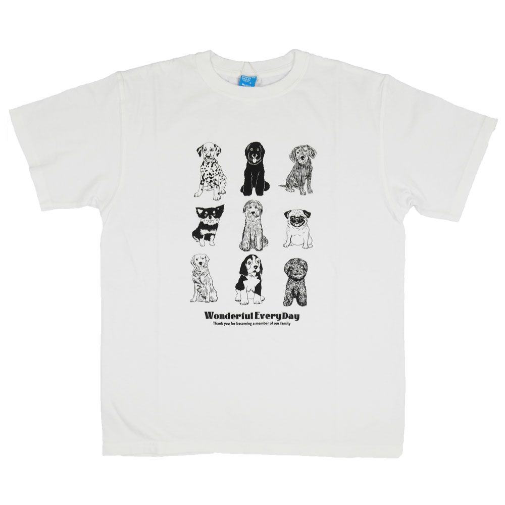 グッドオン Tシャツ メンズ OLSS1253P ワンダフル SSティー 半袖 ティーシャツ トップス カットソー クルーネック 丸首 レディース ウェア アパレル 犬 ワンコ GOOD ON グッドオン Tシャツ メンズ OLSS1253P ワンダフル SS