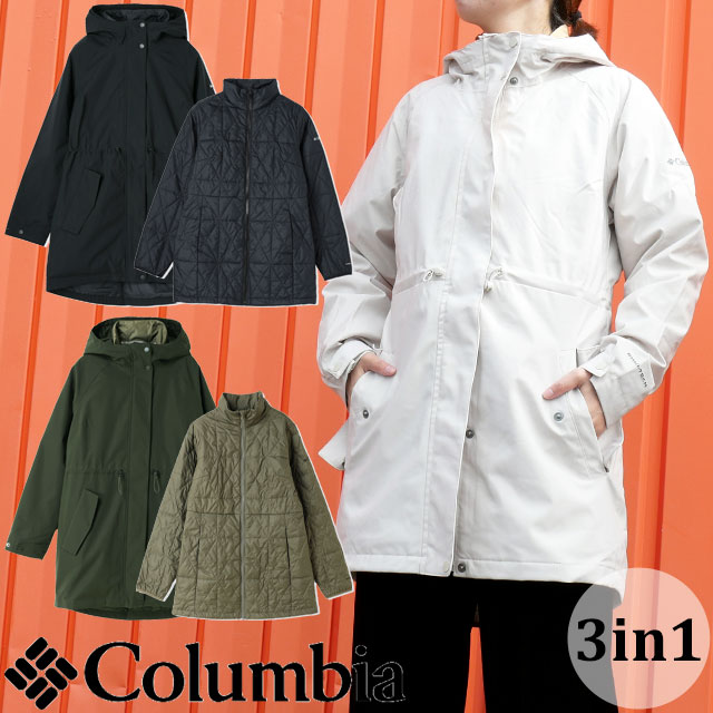 【新品・未使用】コロンビア Columbia 3wayジャケット　レディース　M Columbia（コロンビア） 3WAYジャケット レディース WR9860 ウィメンズ