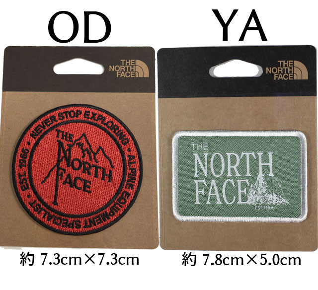 THE NORTH FACE ザ・ノース・フェイス TNF ケア ワッペン