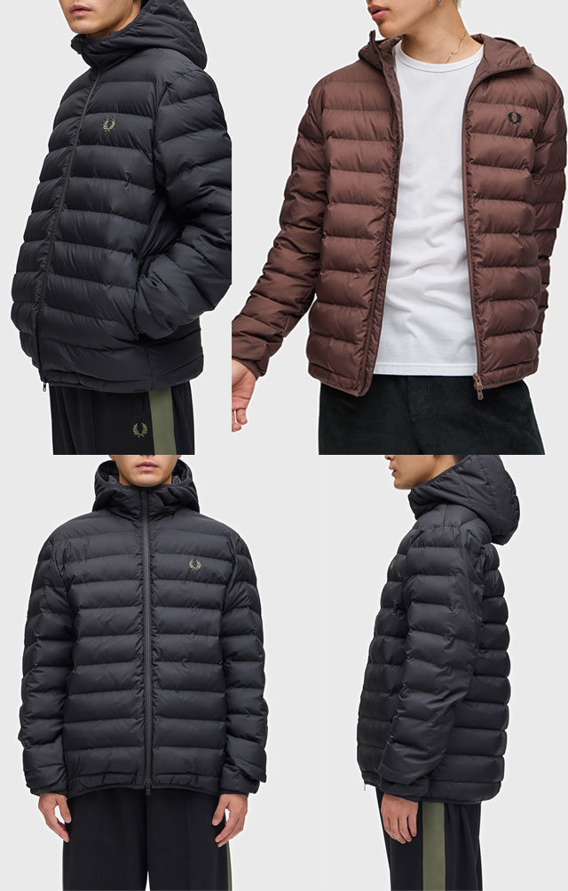 FRED PERRY フレッドペリー アウター メンズ J8553 フーデット