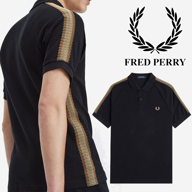 フレッドペリー　FRED PERRY ストライプ ポロシャツ　半袖　刺繍ロゴ　L フレッドペリー FRED PERRY ストライプ ポロシャツ 半袖 刺繍