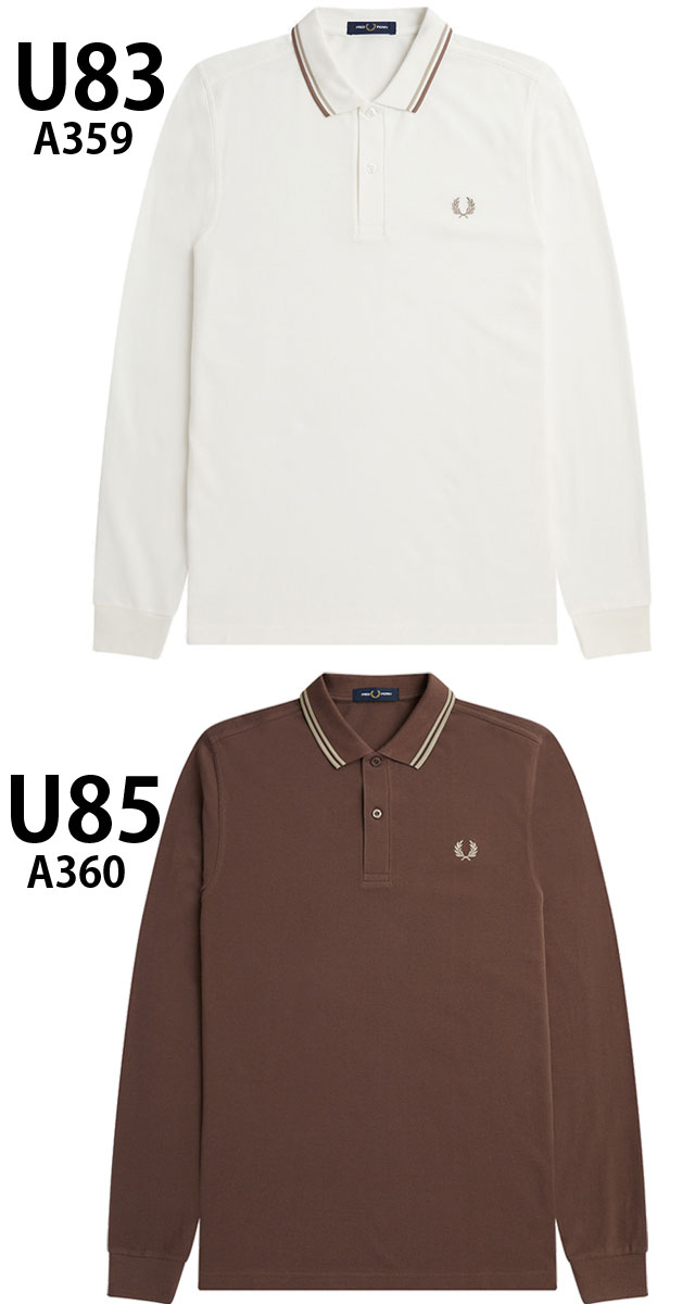 FRED PERRY（フレッドペリー） ポロシャツ メンズ M3636 長袖 トップス