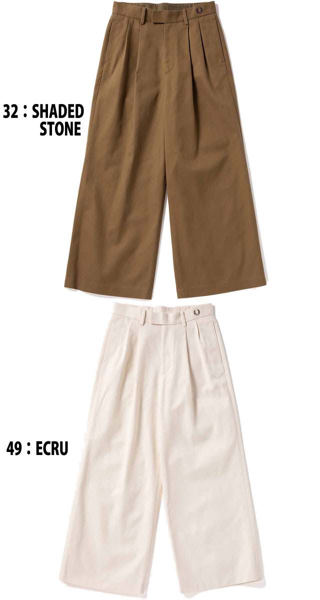 FRED PERRY フレッドペリー ボトム パンツ レディース F8701