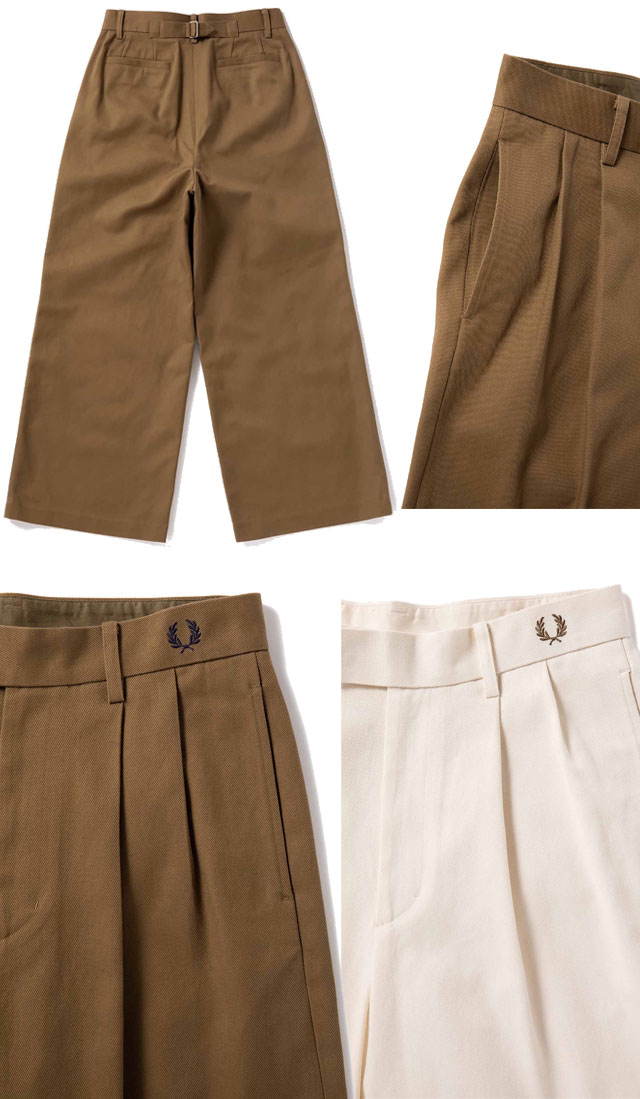楽天市場】【20%OFF】フレッドペリー ワイド トラウザース FRED