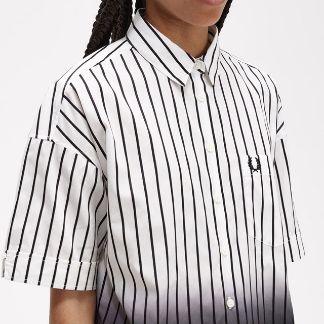 FRED PERRY フレッドペリー 半袖シャツ レディース G5147