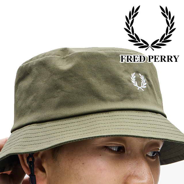 フレッドペリー メンズ レディース 帽子 HW5664 ボンデッド バケット 