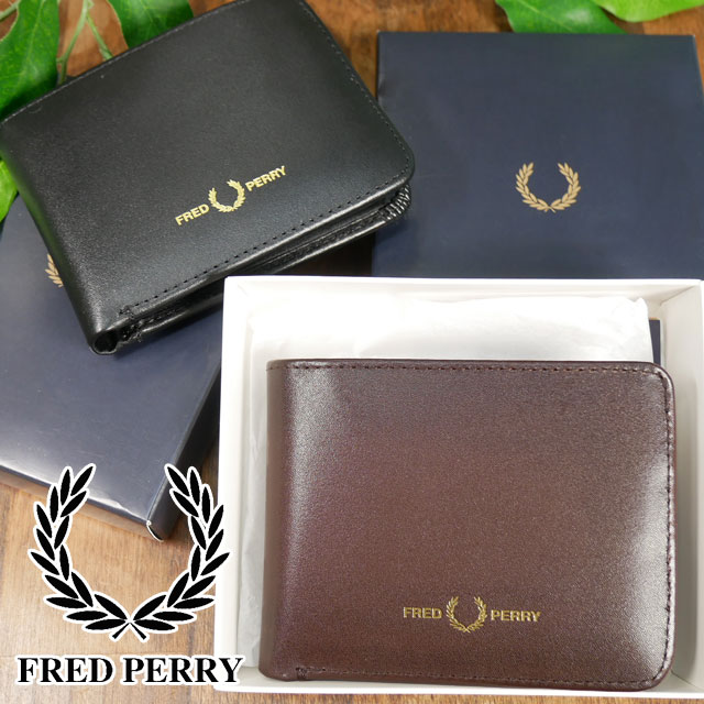 フレッドペリー FRED PERRY 二つ折り財布 メンズ レディース L4332