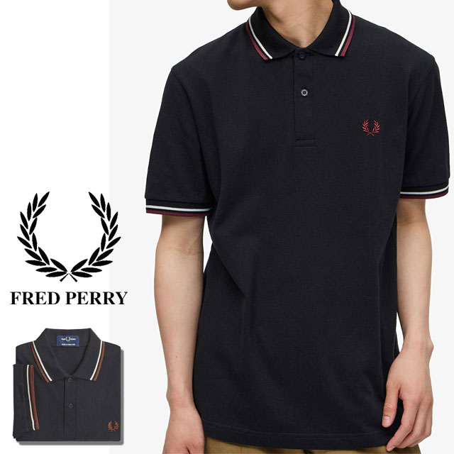 FRED PERRY フレッドペリー ポロシャツ メンズ レディース M12