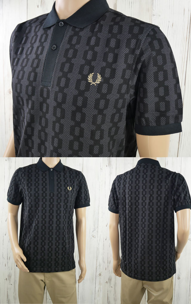 FRED PERRY（フレッドペリー） 爆買 ポロシャツ メンズ M7790 ケーブル