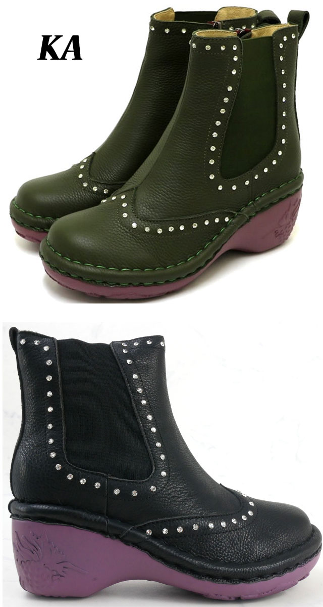 大人気❗️Estacion エスタシオン サイドジップ 黒 ショートブーツ L 送料無料 ブーツ エスタシオン 靴 レディース estacion 本革