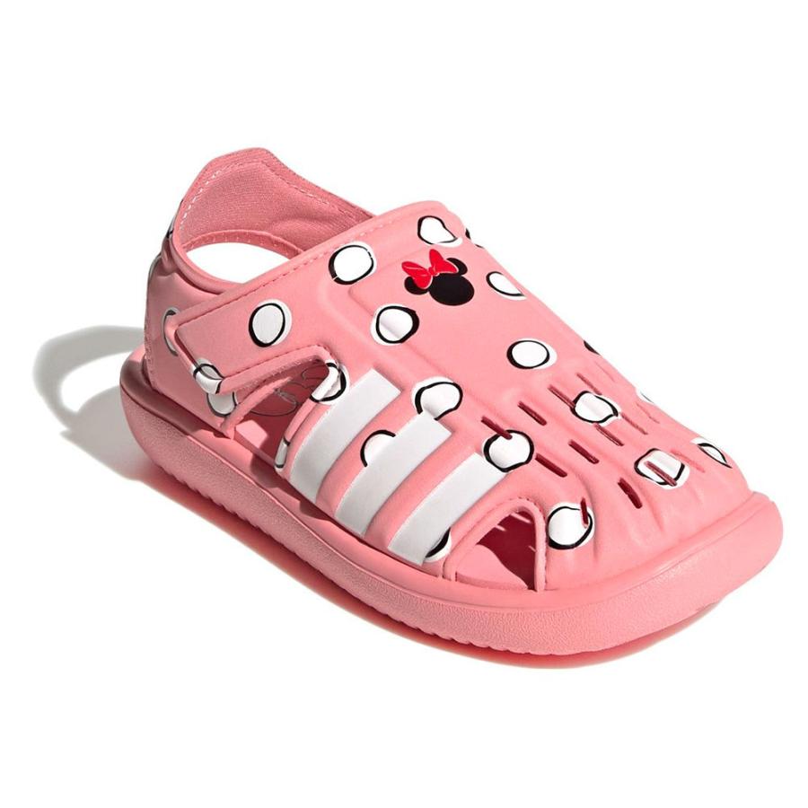 アディダス adidas 女の子 子供靴 キッズ ジュニア ディズニー Disney コラボ ミニーマウス サンダル ウォーターサンダル FY8959 サマーシューズ ピンク｜smw｜02
