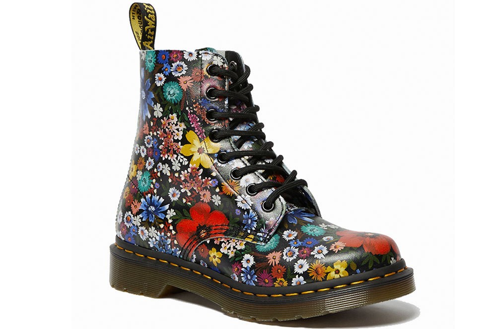 全日本送料無料 ドクターマーチン Dr Martens レディース レースアップブーツ 1460 8ホールブーツ ショートブーツ 本革 レザー パスカル フラワー ワンダーラスト 新しいコレクション Gestion Etechnologies Shop