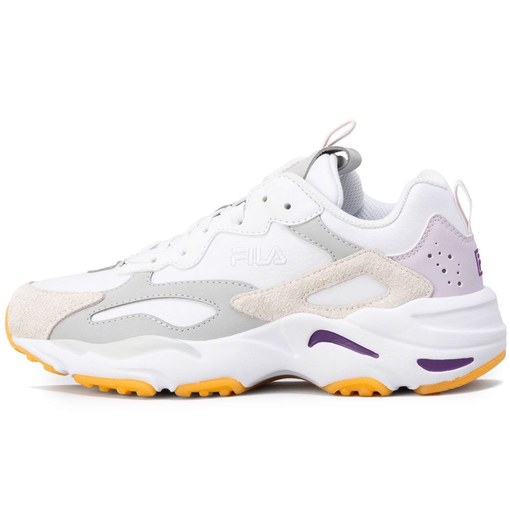 FILA（フィラ） レディース スニーカー 白 厚底靴 レイトレイサー SL
