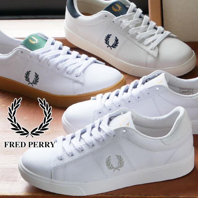 【Fred Perry】 フレッドペリー ニュースペンサーレザー B4334 FRED PERRY フレッドペリー スペンサー レザー B4334 メンズ