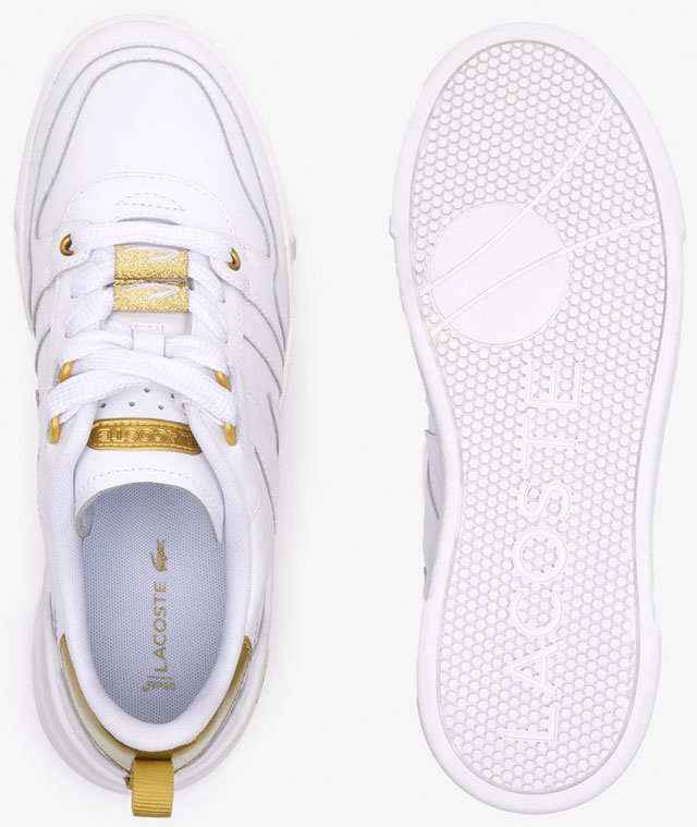 LACOSTE（ラコステ） レディース スニーカー 靴 レザースニーカー L002